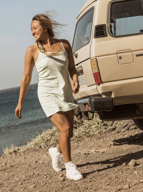 X4FH1204 white Rae Mid-Top Shoes Women Roxy | Sneakers