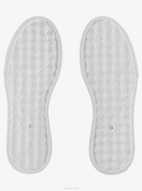 X4FH1207 crazy pink flower Rae Shoes Women Roxy | Sneakers