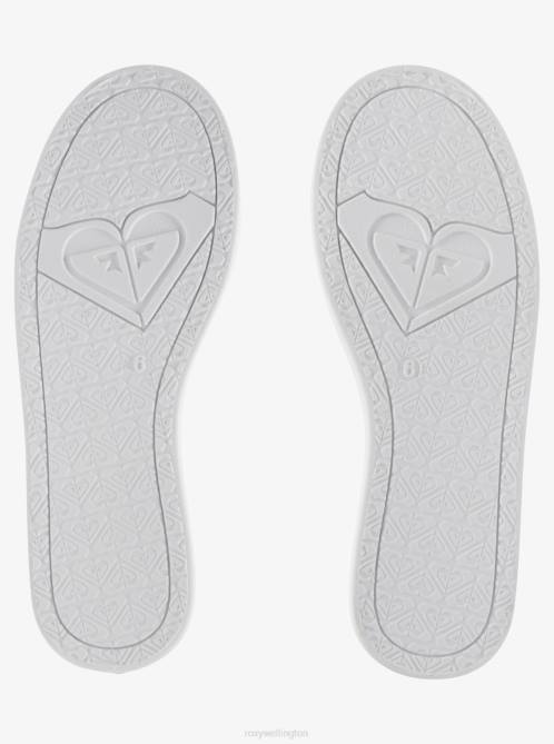 X4FH1209 light blue Minnow Slip-On Shoes Women Roxy | Sneakers