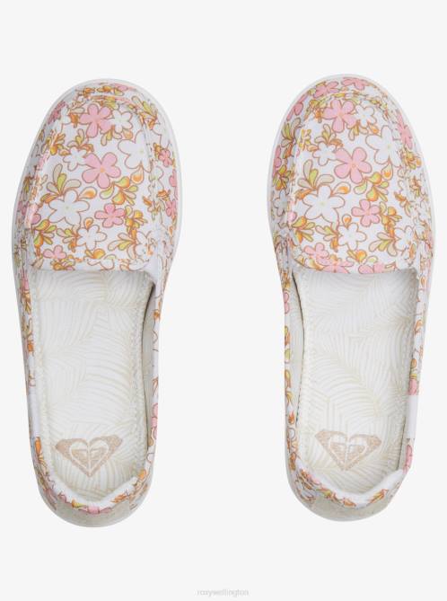 X4FH1237 multi Minnow Plus Shoes Women Roxy | Sneakers