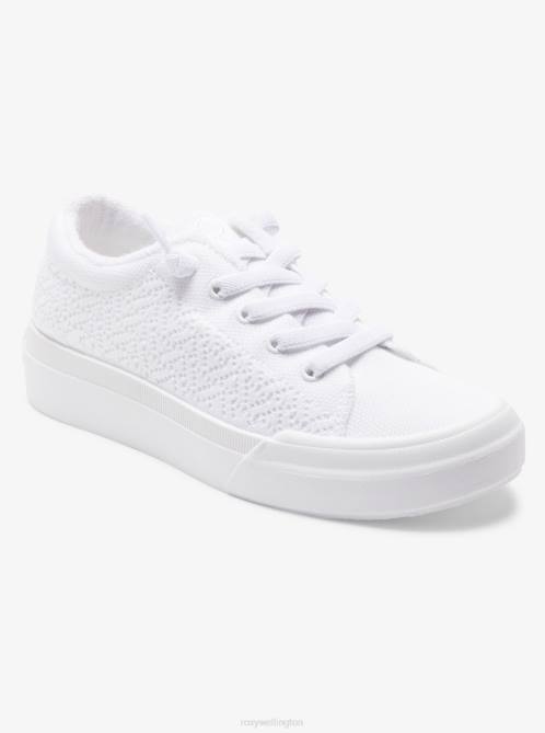 X4FH1248 white Rae Shoes Women Roxy | Sneakers