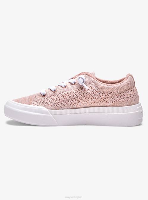 X4FH1258 blush Rae Shoes Women Roxy | Sneakers