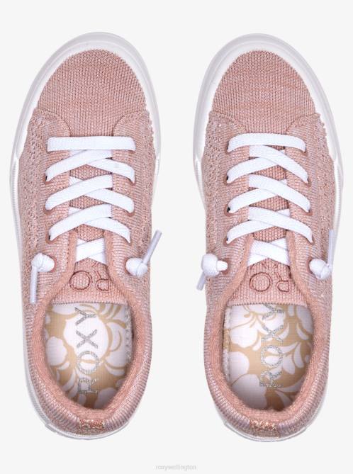 X4FH1258 blush Rae Shoes Women Roxy | Sneakers