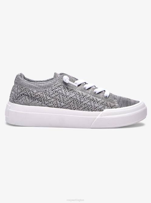 X4FH1270 grey Rae Shoes Women Roxy | Sneakers