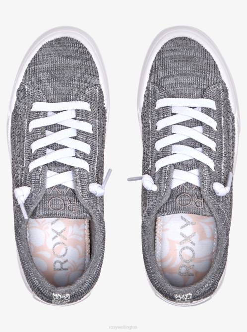 X4FH1270 grey Rae Shoes Women Roxy | Sneakers