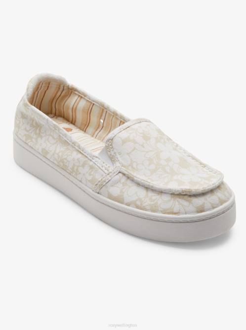 X4FH1282 tan Minnow Plus Shoes Women Roxy | Sneakers