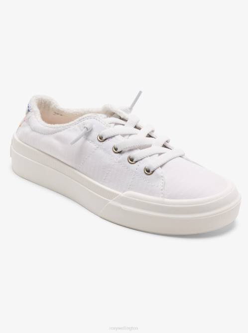 X4FH1296 white Rae Direct Attach Shoe Women Roxy | Sneakers