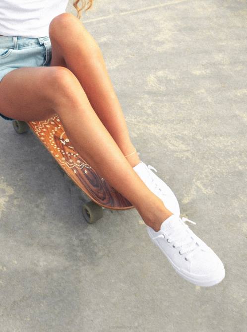 X4FH1296 white Rae Direct Attach Shoe Women Roxy | Sneakers