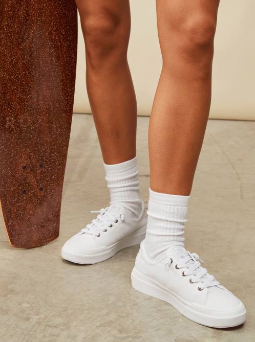 X4FH1296 white Rae Direct Attach Shoe Women Roxy | Sneakers