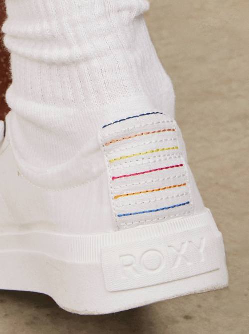 X4FH1296 white Rae Direct Attach Shoe Women Roxy | Sneakers