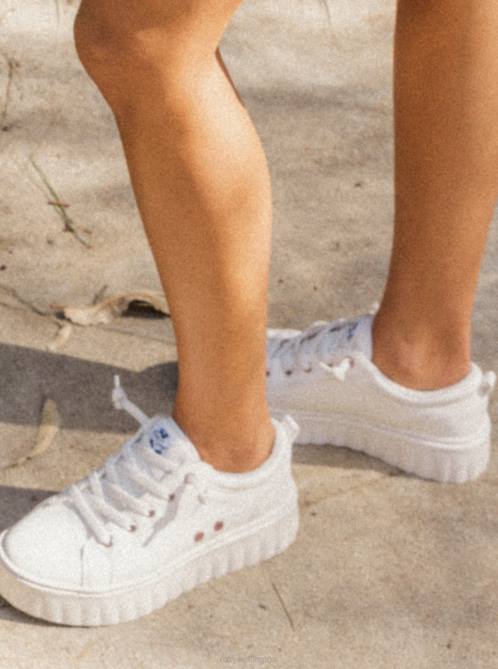X4FH1301 white Sheilahh Slip-On Shoes Women Roxy | Sneakers