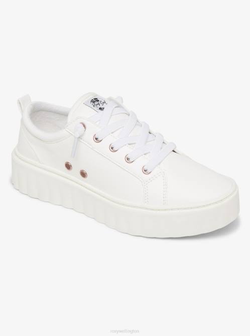 X4FH1301 white Sheilahh Slip-On Shoes Women Roxy | Sneakers