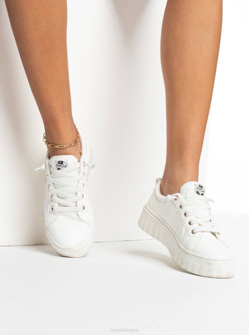 X4FH1301 white Sheilahh Slip-On Shoes Women Roxy | Sneakers