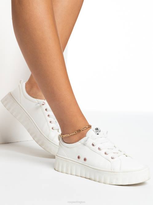 X4FH1301 white Sheilahh Slip-On Shoes Women Roxy | Sneakers