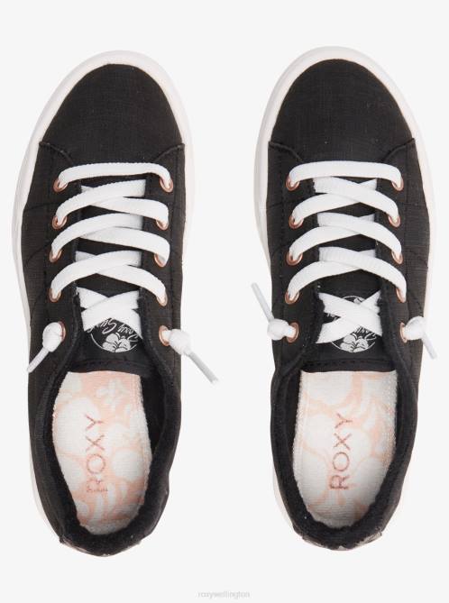 X4FH1308 black Rae Direct Attach Shoe Women Roxy | Sneakers