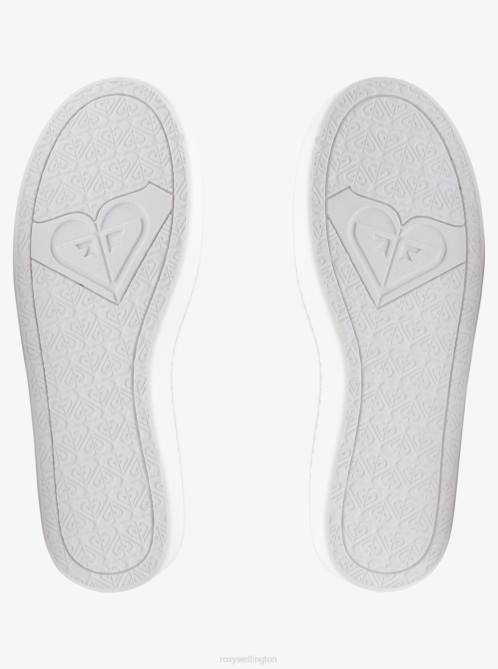 X4FH1330 alloy/white Minnow Plus Shoes Women Roxy | Sneakers