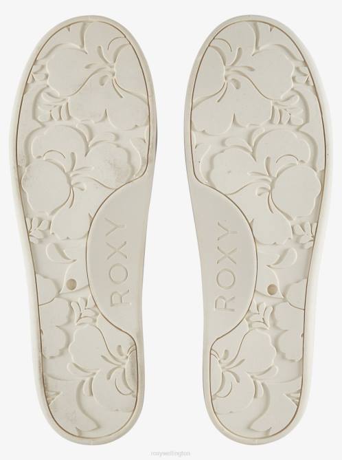 X4FH1342 tan/gold Bayshore Shoes Women Roxy | Sneakers