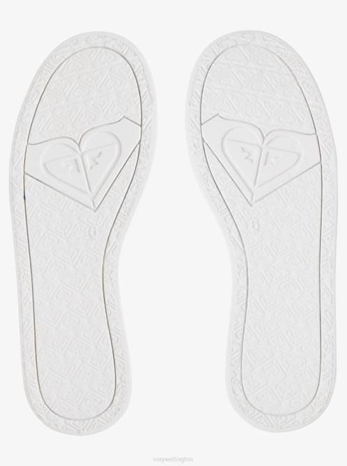 X4FH1343 black Minnow Slip-On Shoes Women Roxy | Sneakers