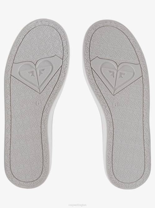 X4FH1346 cool grey Minnow Slip-On Shoes Women Roxy | Sneakers