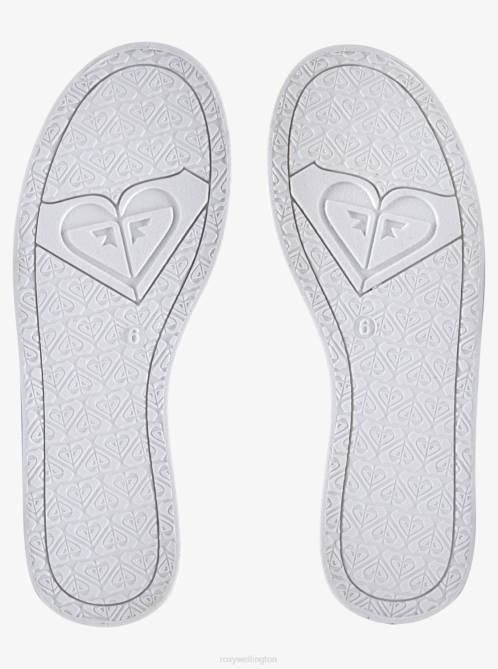 X4FH1349 black wash Minnow Slip-On Shoes Women Roxy | Sneakers