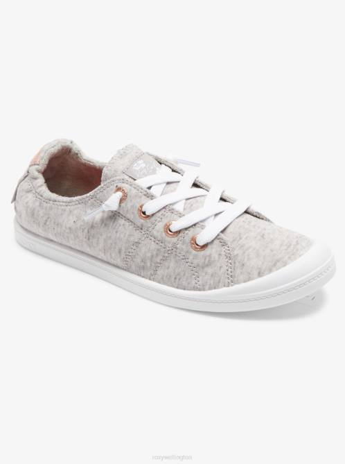 X4FH1377 dark grey Bayshore Shoes Women Roxy | Sneakers