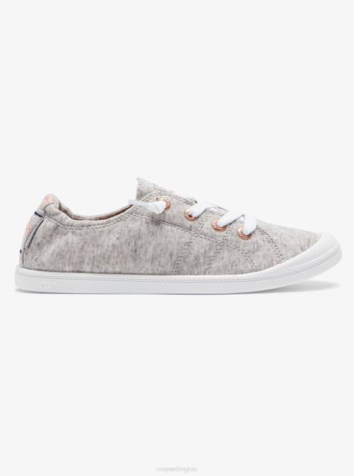 X4FH1377 dark grey Bayshore Shoes Women Roxy | Sneakers