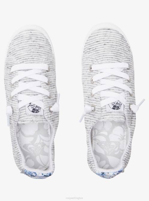 X4FH1391 blue heather/navy Bayshore Shoes Women Roxy | Sneakers