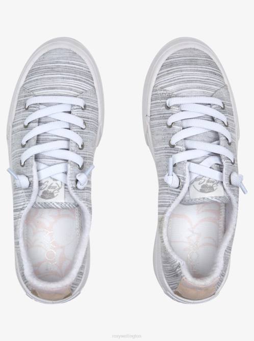 X4FH1392 grey Rae Shoes Women Roxy | Sneakers
