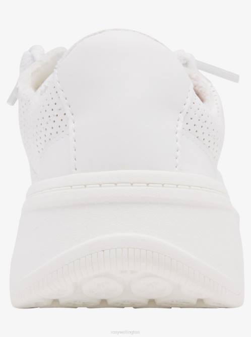 X4FH1393 white Harper Shoes Women Roxy | Sneakers