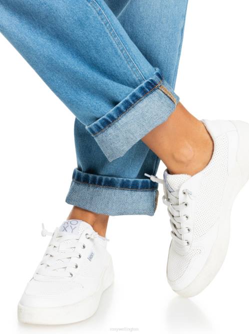 X4FH1393 white Harper Shoes Women Roxy | Sneakers