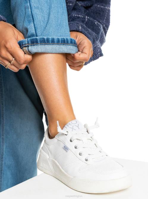 X4FH1393 white Harper Shoes Women Roxy | Sneakers