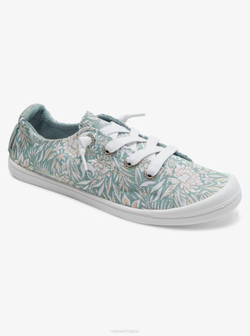 X4FH1396 blue ashes Bayshore Shoes Women Roxy | Sneakers