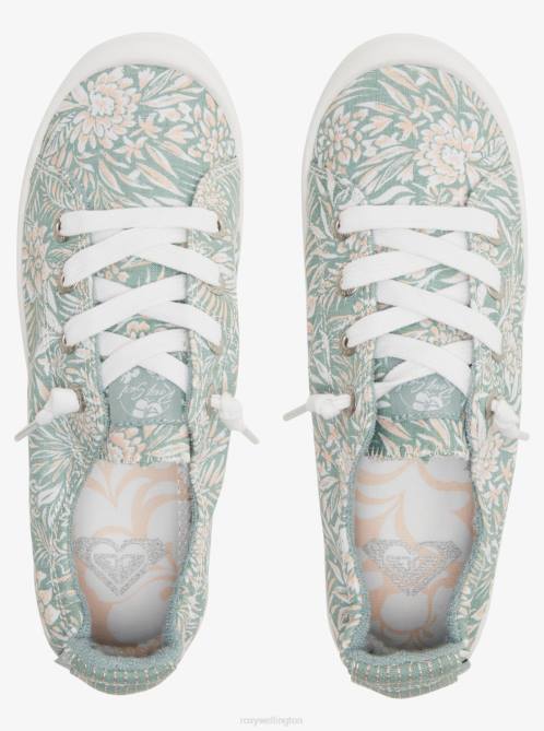X4FH1396 blue ashes Bayshore Shoes Women Roxy | Sneakers