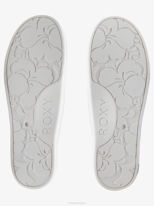 X4FH1396 blue ashes Bayshore Shoes Women Roxy | Sneakers