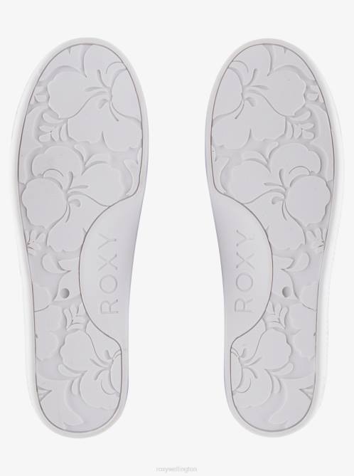 X4FH1406 black/white Bayshore Shoes Women Roxy | Sneakers