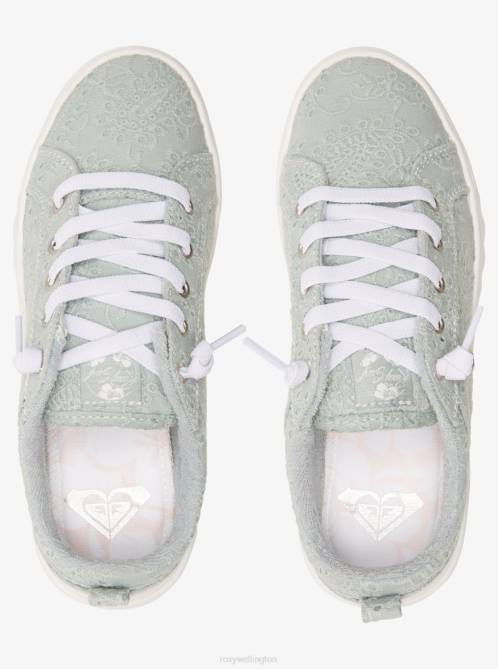 X4FH1425 sage Sheilahh Slip-On Shoes Women Roxy | Sneakers