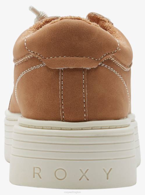 X4FH1430 tan Sheilahh 2.0 Shoes Women Roxy | Sneakers