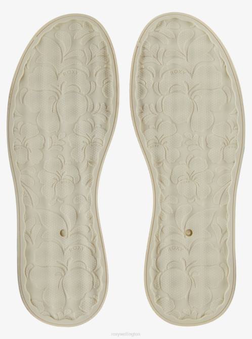 X4FH1433 tan Rae Mid-Top Shoes Women Roxy | Sneakers