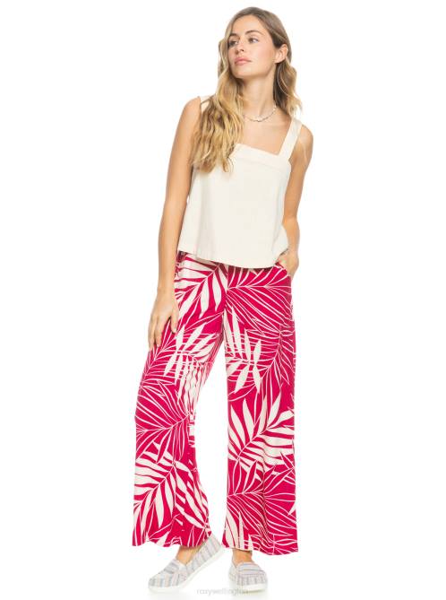 X4FH1454 white/pink/blue Minnow Faux Fur-Lined Slip-On Shoes Women Roxy | Sneakers