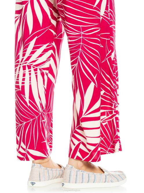 X4FH1454 white/pink/blue Minnow Faux Fur-Lined Slip-On Shoes Women Roxy | Sneakers