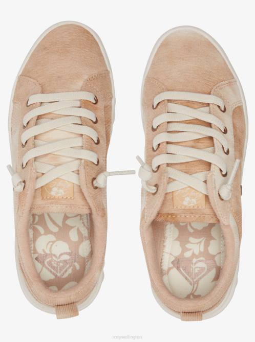 X4FH1469 tan/gold Sheilahh Slip-On Shoes Women Roxy | Sneakers