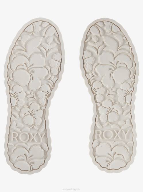 X4FH1469 tan/gold Sheilahh Slip-On Shoes Women Roxy | Sneakers