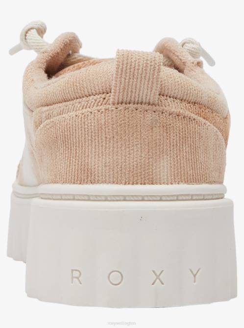 X4FH1469 tan/gold Sheilahh Slip-On Shoes Women Roxy | Sneakers