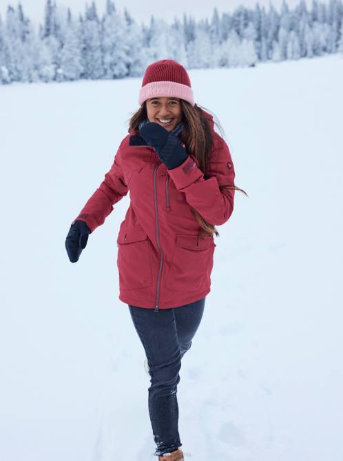 X4FH1190 brick red Freja Beanie Women Roxy | Beanies