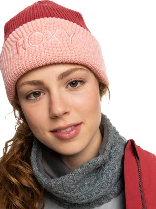 X4FH1190 brick red Freja Beanie Women Roxy | Beanies