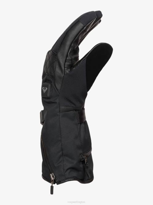X4FH1197 true black Sierra WarmLink Snowboard/Ski Gloves Women Roxy | Gloves