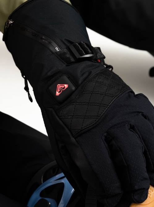 X4FH1197 true black Sierra WarmLink Snowboard/Ski Gloves Women Roxy | Gloves