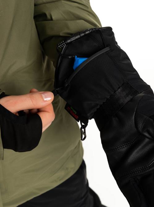 X4FH1197 true black Sierra WarmLink Snowboard/Ski Gloves Women Roxy | Gloves