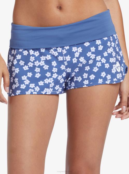 X4FH679 bijou blue floral delight Endless Summer 2 Boardshorts Women Roxy | Boardshorts