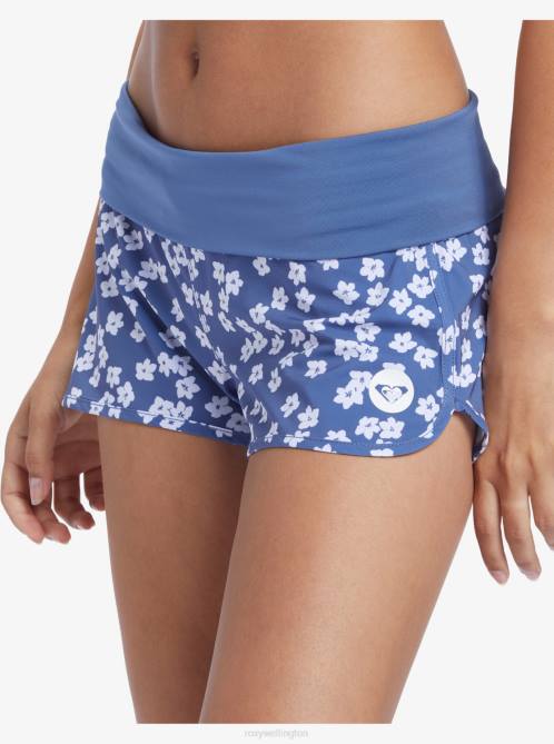 X4FH679 bijou blue floral delight Endless Summer 2 Boardshorts Women Roxy | Boardshorts